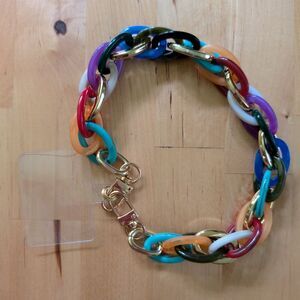 Acrylic Strap 15" Phone Wristlet or Bag Flair